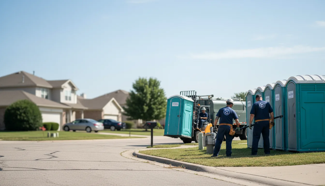 Porta Potty Rental in Pandora, OH near me